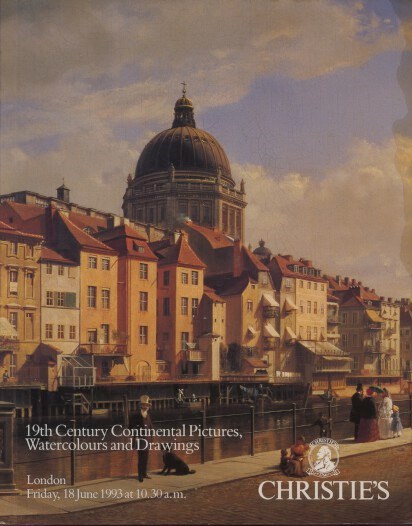 19th century continental pictures, watercolors and drawings